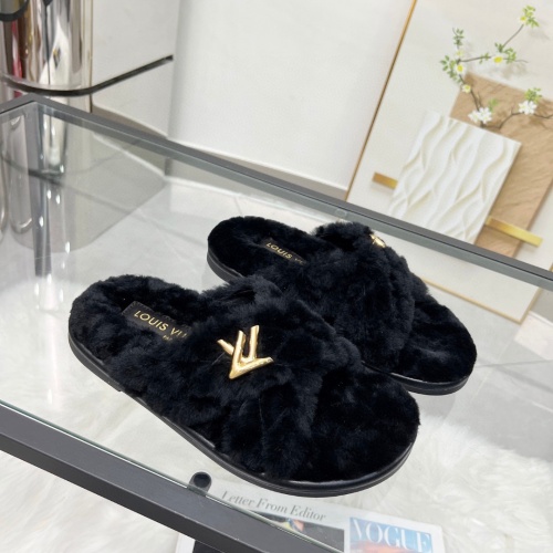 Replica Louis Vuitton Slippers For Women #1245429 $98.00 USD for Wholesale