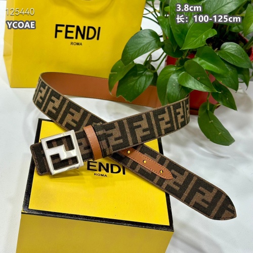 Wholesale Fendi AAA Quality Belts For Men #1245430 $60.00 USD, Wholesale Quality Replica Fendi AAA Quality Belts