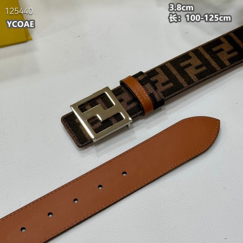 Replica Fendi AAA Quality Belts For Men #1245430 $60.00 USD for Wholesale