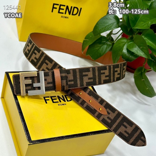 Wholesale Fendi AAA Quality Belts For Men #1245431 $60.00 USD, Wholesale Quality Replica Fendi AAA Quality Belts