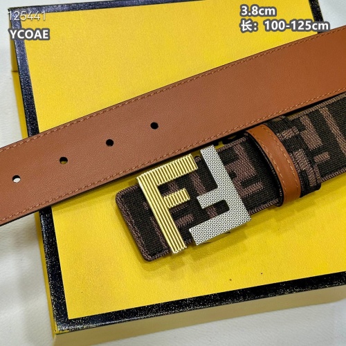 Replica Fendi AAA Quality Belts For Men #1245431 $60.00 USD for Wholesale