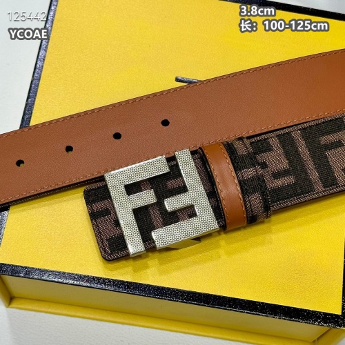 Replica Fendi AAA Quality Belts For Men #1245432 $60.00 USD for Wholesale