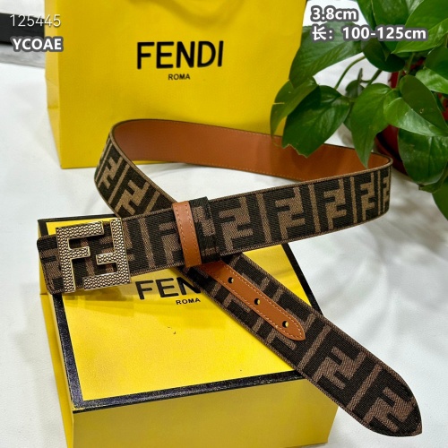 Wholesale Fendi AAA Quality Belts For Men #1245435 $60.00 USD, Wholesale Quality Replica Fendi AAA Quality Belts