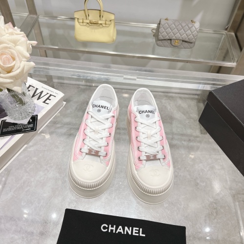 Replica Chanel Casual Shoes For Women #1245436 $92.00 USD for Wholesale