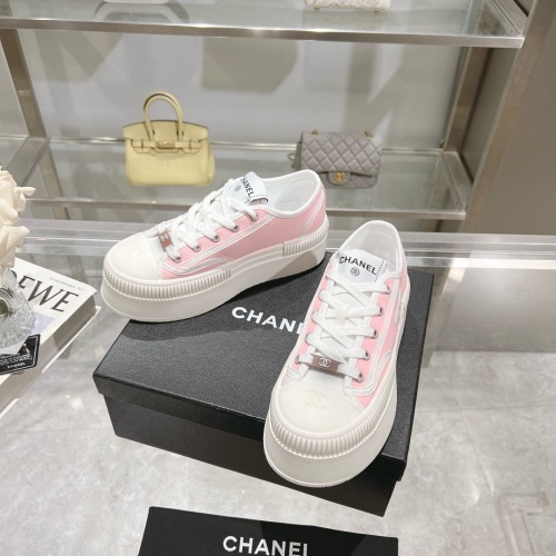 Replica Chanel Casual Shoes For Women #1245436 $92.00 USD for Wholesale