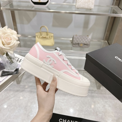 Replica Chanel Casual Shoes For Women #1245436 $92.00 USD for Wholesale