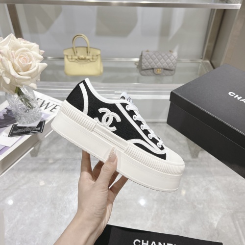 Replica Chanel Casual Shoes For Women #1245437 $92.00 USD for Wholesale