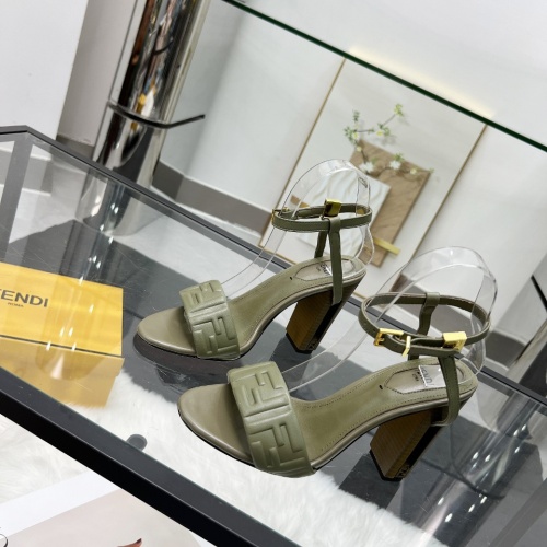 Wholesale Fendi Sandal For Women #1245439 $96.00 USD, Wholesale Quality Replica Fendi Sandal