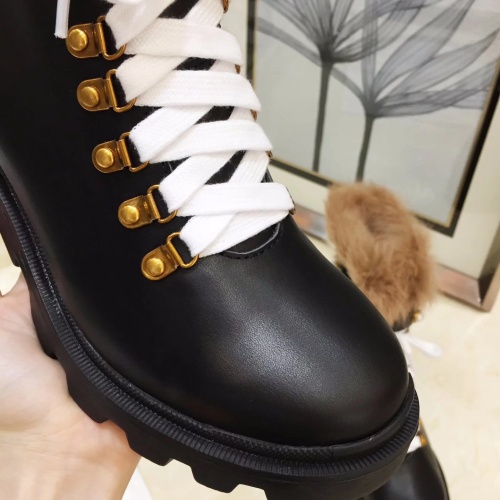 Replica Gucci Boots For Women #1245443 $100.00 USD for Wholesale