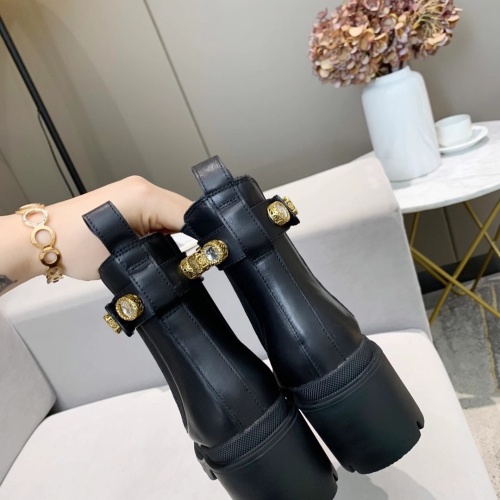 Replica Gucci Boots For Women #1245444 $98.00 USD for Wholesale