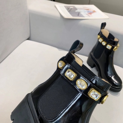 Replica Gucci Boots For Women #1245445 $102.00 USD for Wholesale