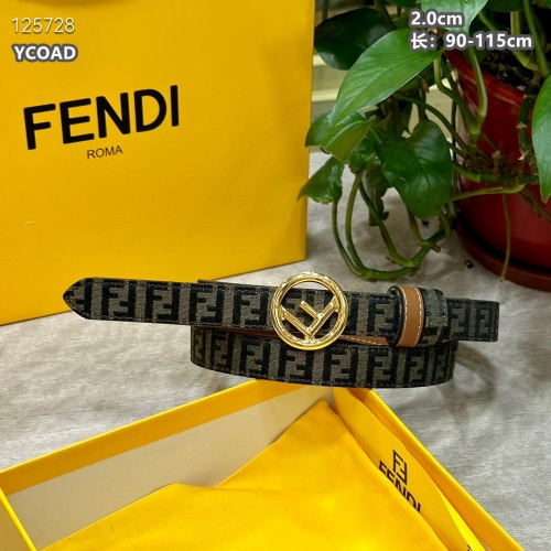 Wholesale Fendi AAA Quality Belts For Women #1245446 $56.00 USD, Wholesale Quality Replica Fendi AAA Quality Belts