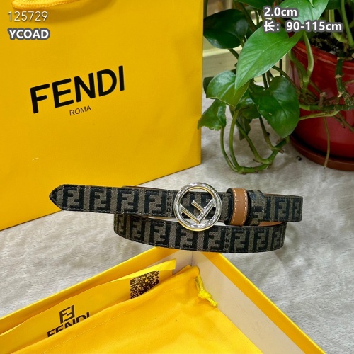 Wholesale Fendi AAA Quality Belts For Women #1245447 $56.00 USD, Wholesale Quality Replica Fendi AAA Quality Belts