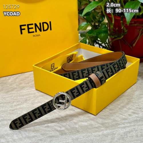 Replica Fendi AAA Quality Belts For Women #1245447 $56.00 USD for Wholesale