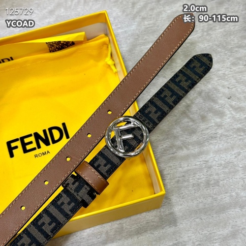 Replica Fendi AAA Quality Belts For Women #1245447 $56.00 USD for Wholesale