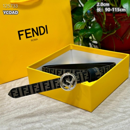 Replica Fendi AAA Quality Belts For Women #1245451 $56.00 USD for Wholesale