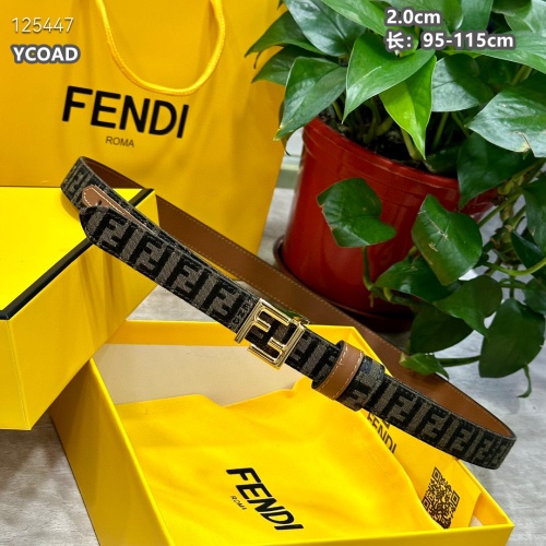 Wholesale Fendi AAA Quality Belts For Women #1245452 $56.00 USD, Wholesale Quality Replica Fendi AAA Quality Belts