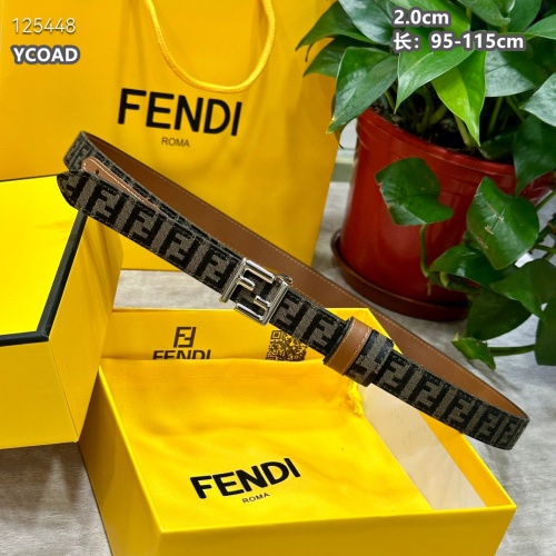 Wholesale Fendi AAA Quality Belts For Women #1245453 $56.00 USD, Wholesale Quality Replica Fendi AAA Quality Belts