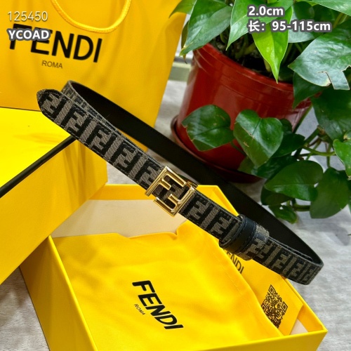 Wholesale Fendi AAA Quality Belts For Women #1245455 $56.00 USD, Wholesale Quality Replica Fendi AAA Quality Belts