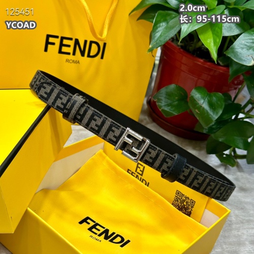 Wholesale Fendi AAA Quality Belts For Women #1245456 $56.00 USD, Wholesale Quality Replica Fendi AAA Quality Belts