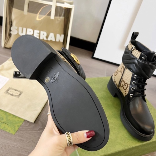 Replica Gucci Boots For Women #1245459 $102.00 USD for Wholesale