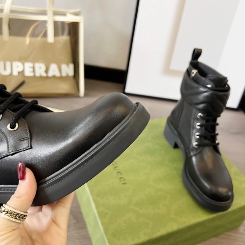 Replica Gucci Boots For Women #1245460 $102.00 USD for Wholesale