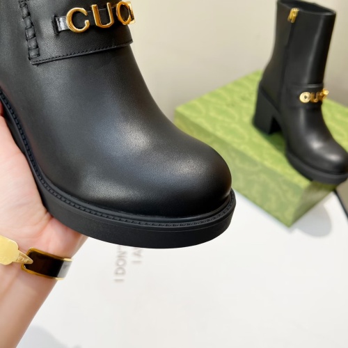 Replica Gucci Boots For Women #1245463 $108.00 USD for Wholesale