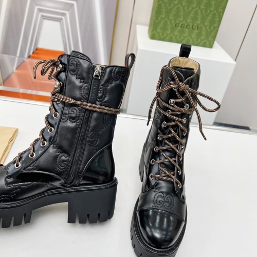 Replica Gucci Boots For Women #1245465 $118.00 USD for Wholesale