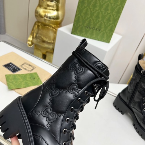 Replica Gucci Boots For Women #1245467 $118.00 USD for Wholesale