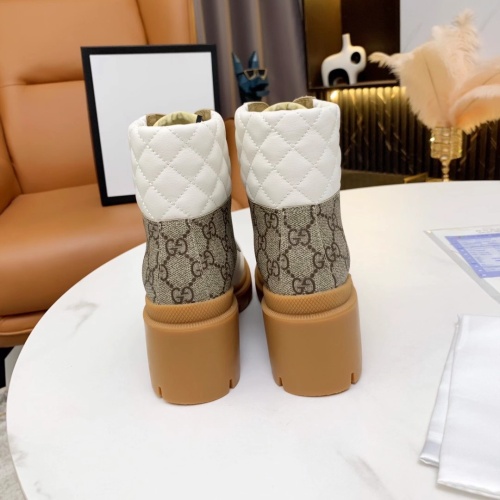 Replica Gucci Boots For Women #1245469 $102.00 USD for Wholesale