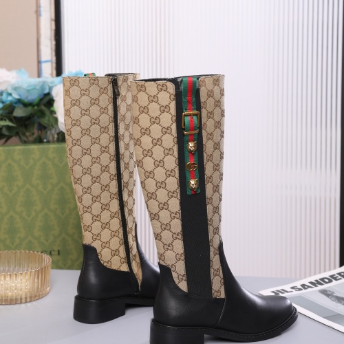 Replica Gucci Boots For Women #1245498 $118.00 USD for Wholesale