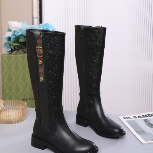 Replica Gucci Boots For Women #1245500 $118.00 USD for Wholesale