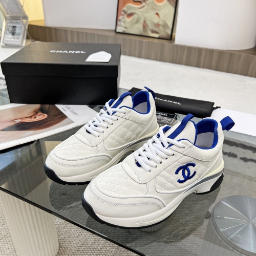 Wholesale Chanel Casual Shoes For Women #1245503 $122.00 USD, Wholesale Quality Replica Chanel Casual Shoes