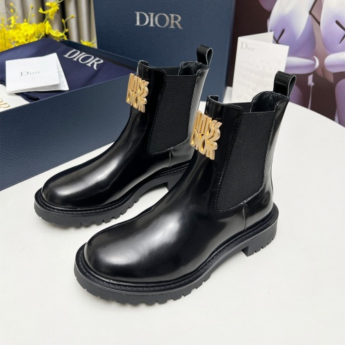 Wholesale Christian Dior Boots For Women #1245520 $105.00 USD, Wholesale Quality Replica Christian Dior Boots