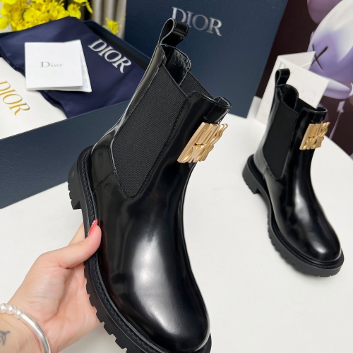 Replica Christian Dior Boots For Women #1245520 $105.00 USD for Wholesale