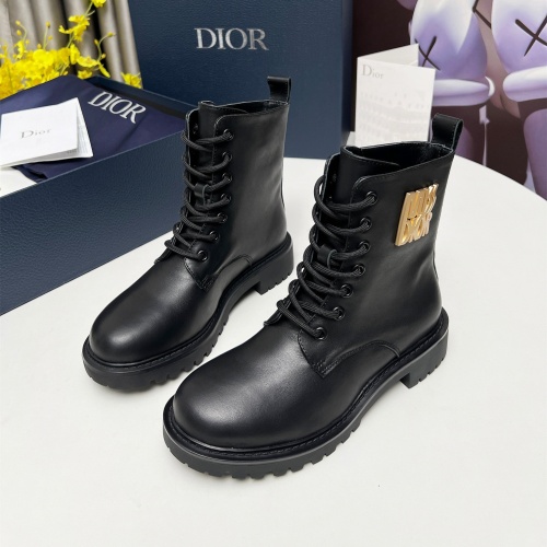 Wholesale Christian Dior Boots For Women #1245525 $105.00 USD, Wholesale Quality Replica Christian Dior Boots