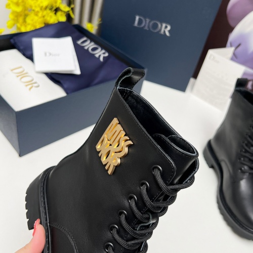 Replica Christian Dior Boots For Women #1245525 $105.00 USD for Wholesale