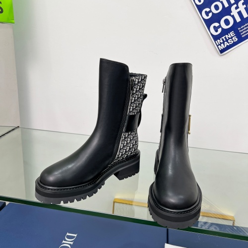 Replica Christian Dior Boots For Women #1245529 $108.00 USD for Wholesale