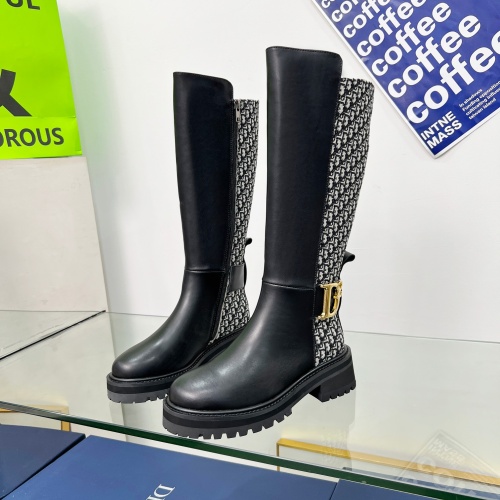 Wholesale Christian Dior Boots For Women #1245531 $140.00 USD, Wholesale Quality Replica Christian Dior Boots