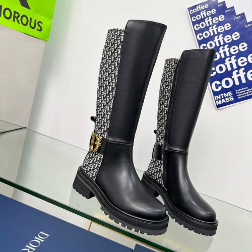 Replica Christian Dior Boots For Women #1245531 $140.00 USD for Wholesale