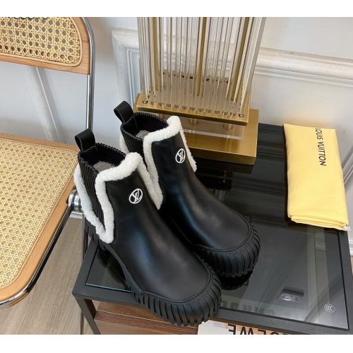 Replica Louis Vuitton Boots For Women #1245551 $122.00 USD for Wholesale