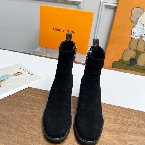 Replica Louis Vuitton Boots For Women #1245555 $108.00 USD for Wholesale