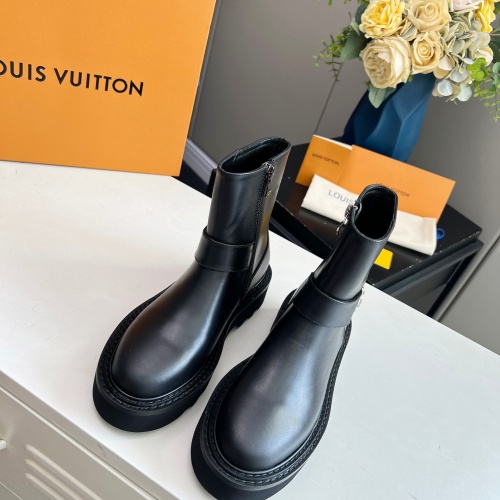 Replica Louis Vuitton Boots For Women #1245556 $102.00 USD for Wholesale