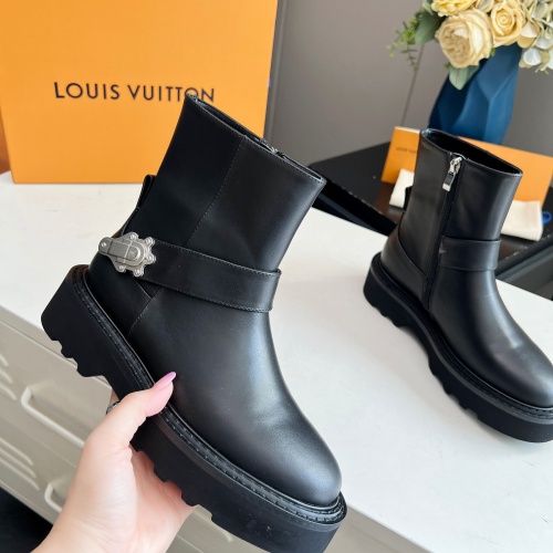 Replica Louis Vuitton Boots For Women #1245556 $102.00 USD for Wholesale