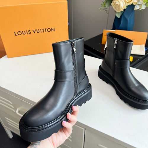 Replica Louis Vuitton Boots For Women #1245556 $102.00 USD for Wholesale