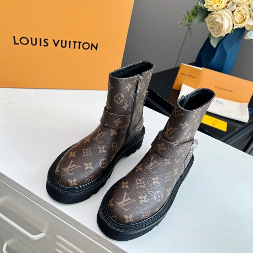 Replica Louis Vuitton Boots For Women #1245557 $102.00 USD for Wholesale