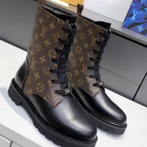 Replica Louis Vuitton Boots For Women #1245561 $105.00 USD for Wholesale