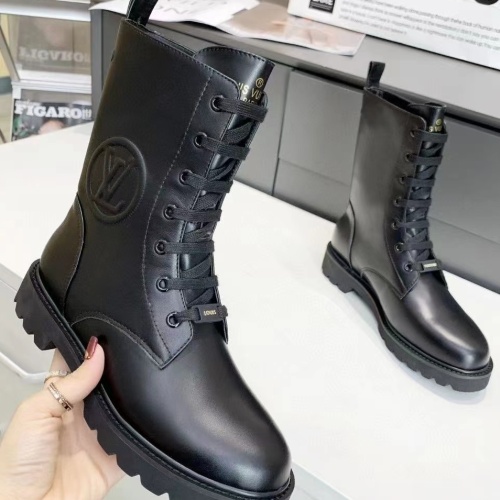 Replica Louis Vuitton Boots For Women #1245562 $105.00 USD for Wholesale