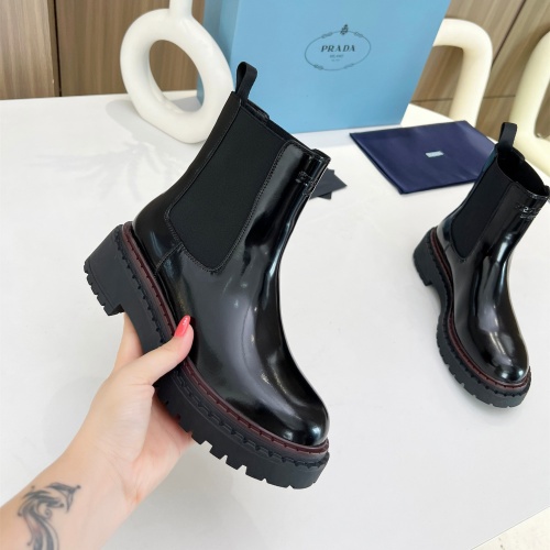 Wholesale Prada Boots For Women #1245572 $115.00 USD, Wholesale Quality Replica Prada Boots