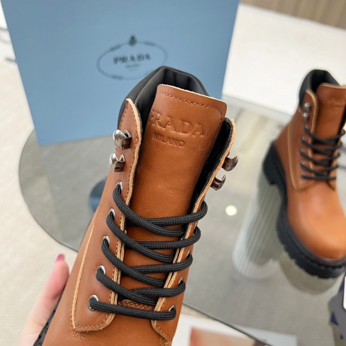 Replica Prada Boots For Women #1245573 $125.00 USD for Wholesale